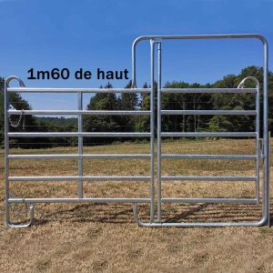 Barrières portes Hauteur 1m60 - 6 traverses