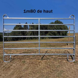 Barrières Hauteur 1m80 - 7 traverses